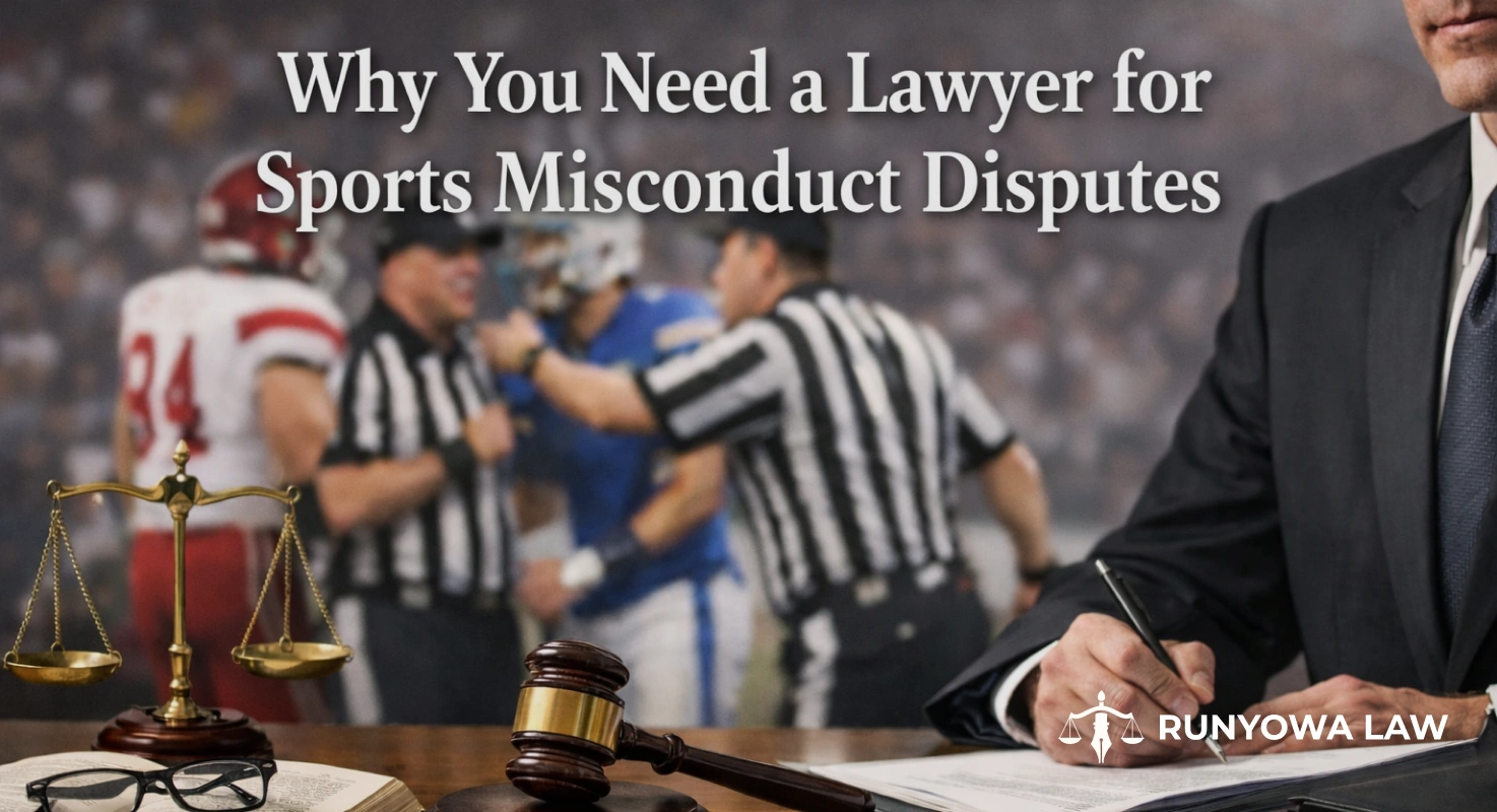 Why You Need a Lawyer for Sports Misconduct Disputes