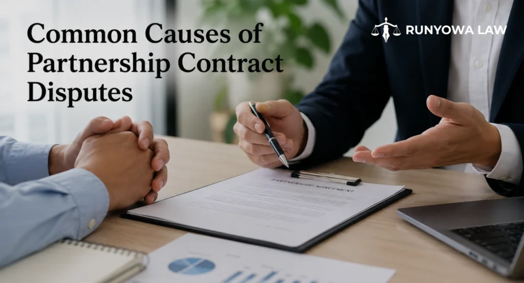 Common Causes of Partnership Contract Disputes