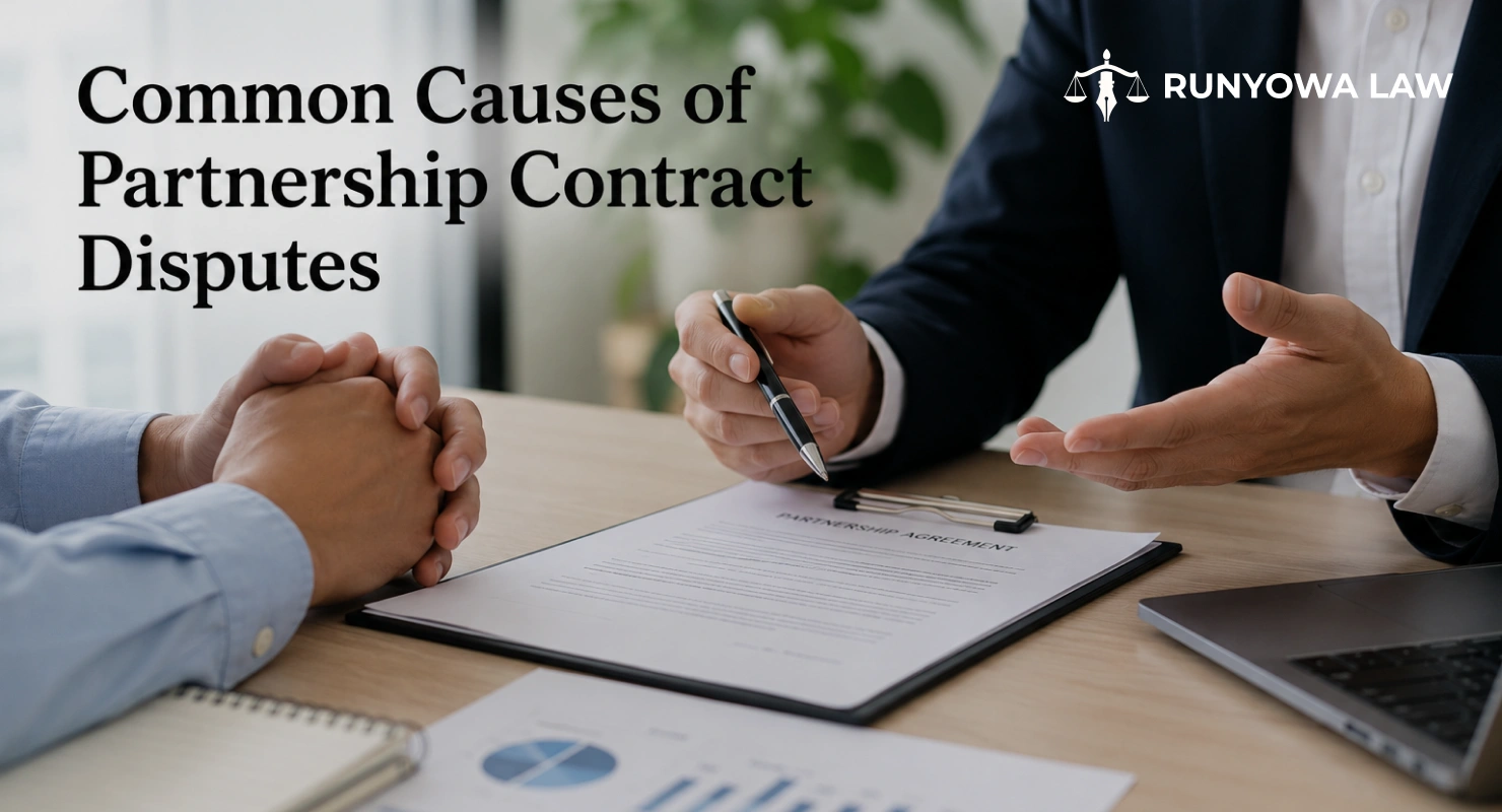 Common Causes of Partnership Contract Disputes