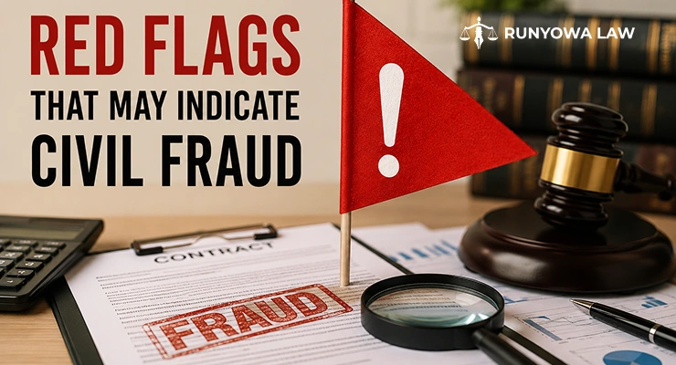 Red Flags That May Indicate Civil Fraud