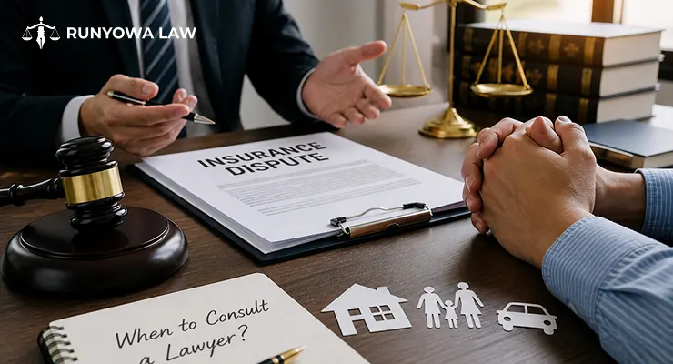 When to Consult a Lawyer for an Insurance Dispute